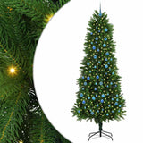 Albero di Natale con 300 LED con supporto Verde 240 cm PE