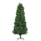 Albero di Natale con 300 LED con supporto Verde 240 cm PE