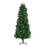 Albero di Natale con 300 LED con supporto Verde 240 cm PE