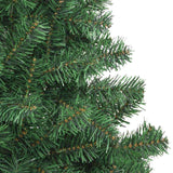 Albero di Natale con 150 LED con supporto Verde 150 cm PVC