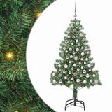 Albero di Natale con 300 LED con supporto Verde 180 cm PVC