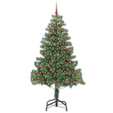 Albero di Natale con 300 LED con supporto Verde 210 cm PVC