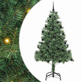 Albero di Natale con 300 LED con supporto Verde 210 cm PVC