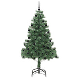 Albero di Natale con 300 LED con supporto Verde 210 cm PVC