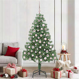 Albero di Natale con 300 LED con supporto Verde 210 cm PVC