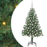 Albero di Natale con 300 LED con supporto Verde 210 cm PVC