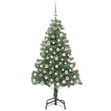 Albero di Natale con 300 LED con supporto Verde 210 cm PVC