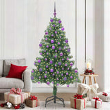 Albero di Natale con 300 LED con supporto Verde 210 cm PVC