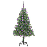 Albero di Natale con 300 LED con supporto Verde 210 cm PVC