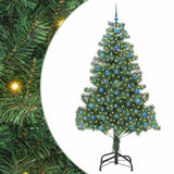 Albero di Natale con 300 LED con supporto Verde 210 cm PVC