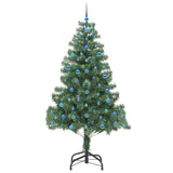 Albero di Natale con 300 LED con supporto Verde 210 cm PVC