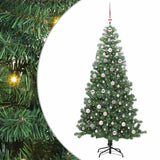 Albero di Natale con 300 LED con supporto Verde 240 cm PVC