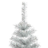 Albero di Natale con 300 LED con supporto Argento 180 cm PET