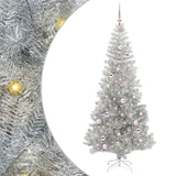 Albero di Natale con 300 LED con supporto Argento 210 cm PET