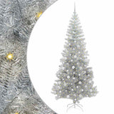 Albero di Natale con 300 LED con supporto Argento 210 cm PET