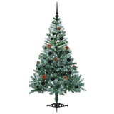 Albero di Natale artificiale Verde 150 cm PVC e Acciaio