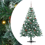 Albero di Natale artificiale Verde 150 cm PVC e Acciaio