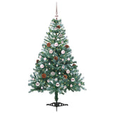 Albero di Natale artificiale Verde 150 cm PVC e Acciaio