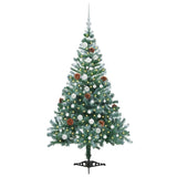 Albero di Natale artificiale Verde 150 cm PVC e Acciaio