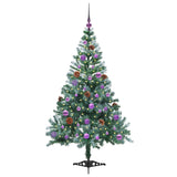Albero di Natale artificiale Verde 150 cm PVC e Acciaio