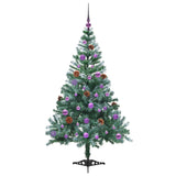Albero di Natale artificiale Verde 150 cm PVC e Acciaio