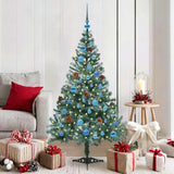 Albero di Natale artificiale Verde 150 cm PVC e Acciaio