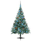 Albero di Natale artificiale Verde 150 cm PVC e Acciaio