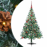 Albero di Natale artificiale Verde 150 cm PVC e Acciaio