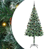Albero di Natale artificiale Verde 180 cm PVC e Acciaio