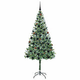 Albero di Natale artificiale Verde 180 cm PVC e Acciaio