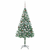 Albero di Natale artificiale Verde 180 cm PVC e Acciaio