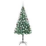 Albero di Natale artificiale Verde 180 cm PVC e Acciaio