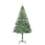 Albero di Natale artificiale Verde 180 cm PVC e Acciaio