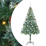 Albero di Natale artificiale Verde 180 cm PVC e Acciaio
