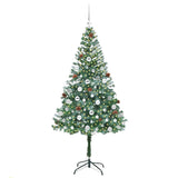 Albero di Natale artificiale Verde 180 cm PVC e Acciaio