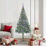 Albero di Natale artificiale Verde 180 cm PVC e Acciaio