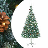 Albero di Natale artificiale Verde 210 cm PVC e Acciaio