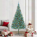 Albero di Natale artificiale Verde 210 cm PVC e Acciaio