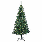 Albero di Natale artificiale con luci integrate Verde 120 cm