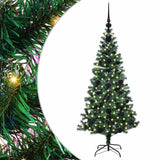 Albero di Natale artificiale con luci integrate Verde 120 cm