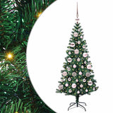 Albero di Natale artificiale con luci integrate Verde 120 cm