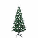 Albero di Natale artificiale con luci integrate Verde 120 cm