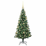 Albero di Natale artificiale con luci integrate Verde 120 cm