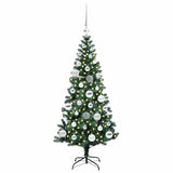 Albero di Natale artificiale con luci integrate Verde 120 cm
