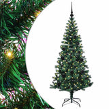 Albero di Natale artificiale con luci integrate Verde 150 cm