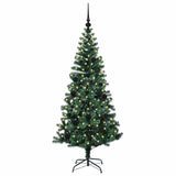 Albero di Natale artificiale con luci integrate Verde 150 cm