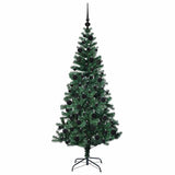 Albero di Natale artificiale con luci integrate Verde 180 cm