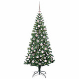 Albero di Natale artificiale con luci integrate Verde 180 cm