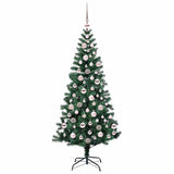Albero di Natale artificiale con luci integrate Verde 180 cm