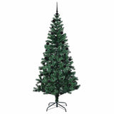Albero di Natale artificiale con luci integrate Verde 210 cm